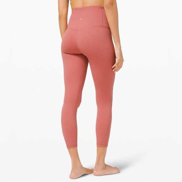 Lululemon Unlimit High Rise Tight 25” Leggings in Brier Rose Women’s Size 4 - Picture 15 of 15